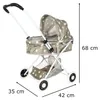 Puppenwagen mit tiefer Liegefläche + Sternentasche Produktbild-Vorschau 5