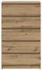 vidaXL Cassettiera rovere artigianale 60x36x103 cm Anteprima dell’immagine prodotto 5