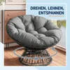 Soundsessel Ø 124 cm, 360°drehbar, Ergonomisch, Extra Produktbild-Vorschau 4