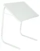 Tavolino pieghevole per laptop pieghevole 52 x 40 cm bianco Anteprima dell’immagine prodotto 8