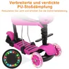 trottinette 3 en 1 pour enfants avec siège amovible et Voir les images du produit 9