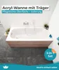Calmwaters® Badewanne Komplettset 180x80 cm mit Produktbild-Vorschau 3