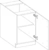 Vigo Unterschrank 40 cm Eiche Lancelot Matera Grau Produktbild-Vorschau 2