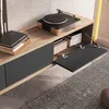TV-Möbel Idra mit 3 Türen, Grau und Holzoptik, 180cm Produktbild-Vorschau 4