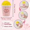 4er Set Squishies Katze Hamburger Anti-Stress Spielzeug für Produktbild-Vorschau 3