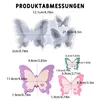 3pcs Schmetterlings-Silikonformset,Silikonformen, Produktbild-Vorschau 2