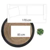 Tappeto rotondo in iuta 120 cm Anteprima dell’immagine prodotto 12