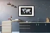 MuchoWow® MuchoWow® Gerahmtes Poster Weltkarte - Wandtafel Produktbild-Vorschau 5