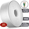 Feuchtraumkabel Stromkabel Mantelleitung 50m NYM-J 5x2,5 Produktbild-Vorschau 2