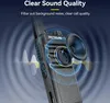 A close-up marketing image of a Retevis RT622 walkie-talkie, with sound wave graphics and text highlighting its clear sound quality. Voir les images du produit
