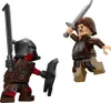 Two Lego minifigures in a battle pose. Produktbild-Vorschau