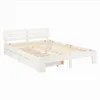 Homestyle4u Holzbett 180x200 mit 2 Schubladen Weiß Produktbild-Vorschau 18