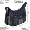 Umhängetasche (15167) Damentasche Schultertasche Leder Produktbild-Vorschau 2