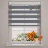 DTCH® Doppelrollo mit Kassette 120 x 175 cm (BxH) grau, Produktbild-Vorschau 1