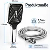 Duschkopf, Hochdruck Duschbrause, Handbrause mit 3 Produktbild-Vorschau 7