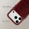 Coque arrière Selencia Croco avec MagSafe pour l'iPhone 17 Voir les images du produit 6