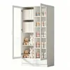 Merax Glasvitrine Vitrinenschrank Mit Glastüren, Produktbild-Vorschau 9