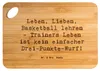 Mr. & Mrs. Panda Hackbrett Spruch Basketballtrainer Produktbild-Vorschau 1