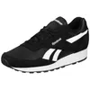 A black Reebok shoe with white accents is shown against a white background. Produktbild-Vorschau