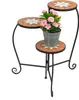 DanDiBo Escalier pour fleurs Mosaïque Rond 55 cm Étagère Voir les images du produit 5