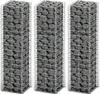 vidaXL Gabionová sada 3 ks Pozinkovaný drát 25×25×100 cm Náhled obrázku produktu 4