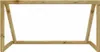 vidaXL Porta da calcio con rete 160x80x100 cm in legno di Anteprima dell’immagine prodotto 1