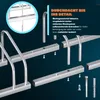 MONZANA® Rastrelliera per Biciclette 6 Posti per Pneumatici Anteprima dell’immagine prodotto 7