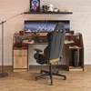 Scrivania computer Vicco Joel Rovere dorato 179.8 x 65.5 cm Anteprima dell’immagine prodotto 4