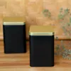 Dosenritter | 6 x edle eckige Teedose/Vorratsdose, Schwarz Produktbild-Vorschau 6