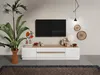 CALICOSY - Meuble TV 2 portes et 2 tiroirs Utopia - L205 cm Voir les images du produit 8