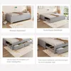 Flieks Tagesbett 90x190cm mit Ausziehbett, Schlafsofa Produktbild-Vorschau 5
