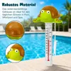 Poolthermometer Schwimmend Schildkröte Produktbild-Vorschau 6