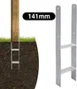 Clanmacy 4x H-Anker Pfostenanker H-Anker H-Pfostenanker Produktbild-Vorschau 1