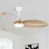 Parrot Uncle Ventilateur Plafonnier LED, 107cm, Blanc/Bois, Voir les images du produit 5