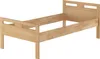 Massivholzbett Seniorenbett Buche natur 100x200 Einzelbett Produktbild-Vorschau 2