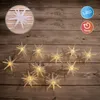 Näve Leuchten 10er LED Lichterkette "3D-STERNE" 10er LED Produktbild-Vorschau 2
