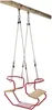 Duo Swing 92 x 44 x 53 cm Bois d'acier rouge naturel Voir les images du produit 1