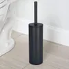 Spirella Akira, toiletborstel met houder, zwart, staal, 95 Productafbeelding-voorbeeld 6