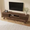 Merax TV-Lowboard TV-Schrank mit Lamellentüren, MDF Produktbild-Vorschau 5