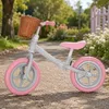 Trike Fix Balance detský bežecký bicykel s košíkom, ružový Náhľad obrázku produktu 12
