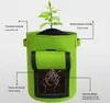 Filcowy pojemnik do uprawy warzyw Rourke 26,5 l - zielony Podgląd zdjęcia produktu 6
