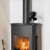 vidaXL Ofenventilator Wärmebetrieben 4 Blätter Schwarz Produktbild-Vorschau 8