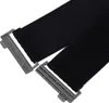 Cintura elastica da donna con fibbia in bambù, nera, 65 cm Anteprima dell’immagine prodotto 12