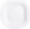 A white square plate with rounded corners on a white background. Anteprima dell’immagine prodotto