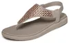 Skechers Meditation Luxe  Sandalen Plat - taupe - Maat 41 Productafbeelding-voorbeeld 11