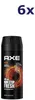 Axe Deodorant Spray Moschus, 6er Pack mit je 150 ml Produktbild-Vorschau 1