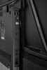 A close-up view of the ports on the back of a television. Produktbild-Vorschau