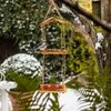 Relaxdays Vogelfutterstation Holz, zum Aufhängen, Produktbild-Vorschau 3