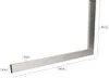 KOTARBAU® Bauwinkel 60x40cm Verstärkt aus anodisiertem Produktbild-Vorschau 2