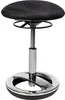 TOPSTAR Hocker Sitness Bob SU43BR0 Fuß weiß Bezug schwarz Produktbild-Vorschau 6